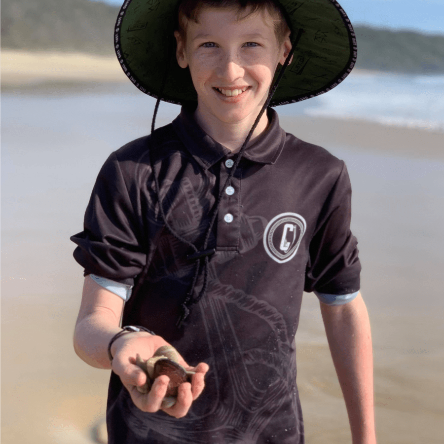 Outdoor Adventure / Fishing Shirt - BLACK HOOK & ANCHOR