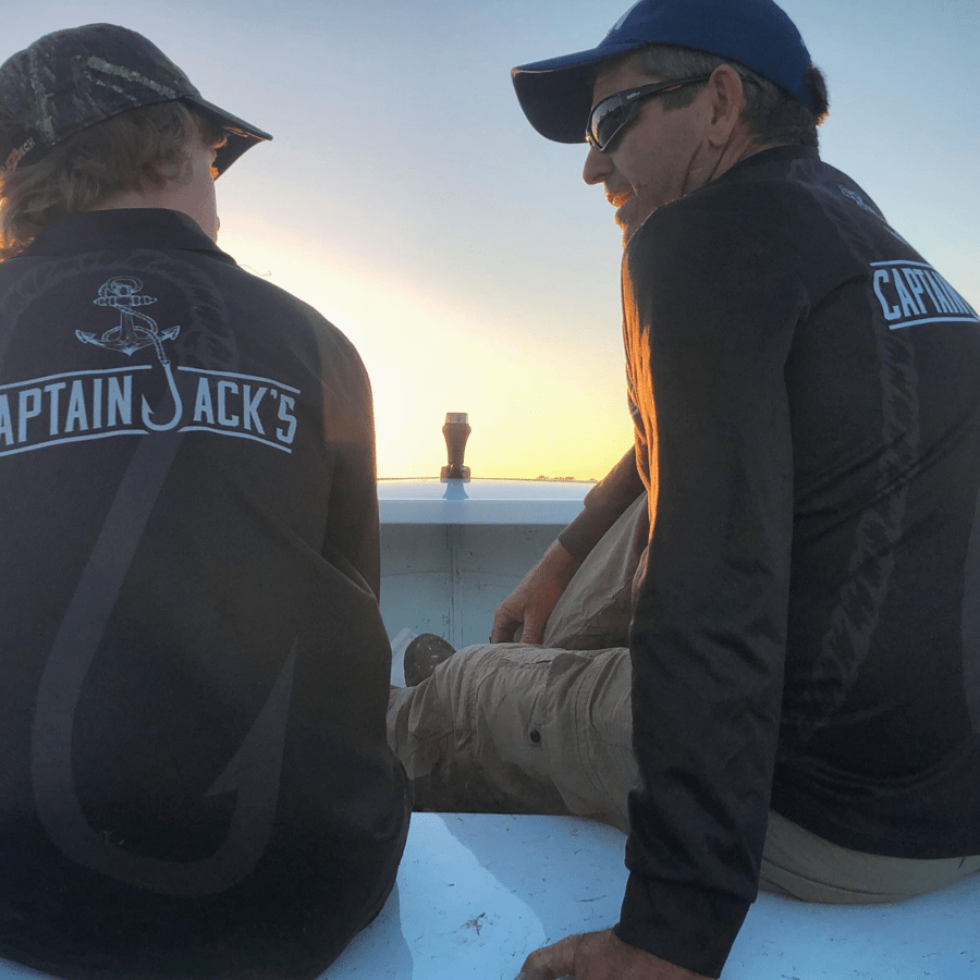 Outdoor Adventure / Fishing Shirt - BLACK HOOK & ANCHOR - Captain Jack's Clothing Co