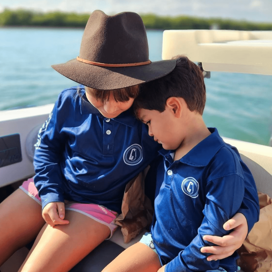 Outdoor Adventure / Fishing Shirt - CAPTAIN NAVY - Captain Jack's Clothing Co