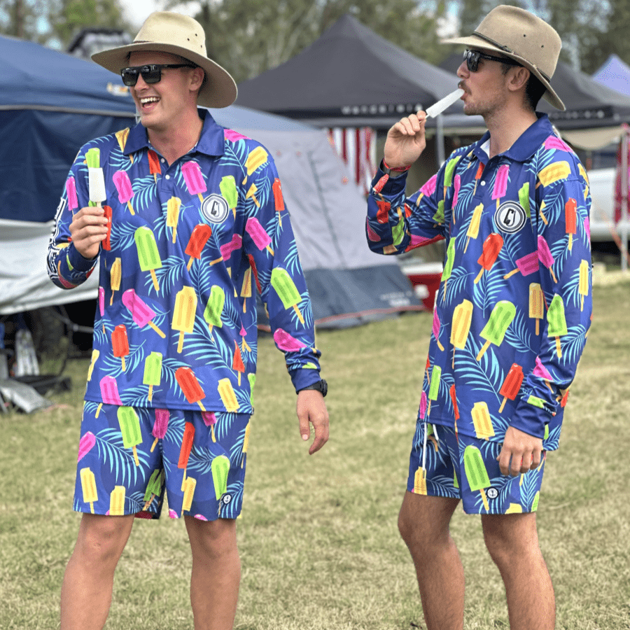 Outdoor Adventure / Fishing Shirt - CAPTAIN POPSICLE