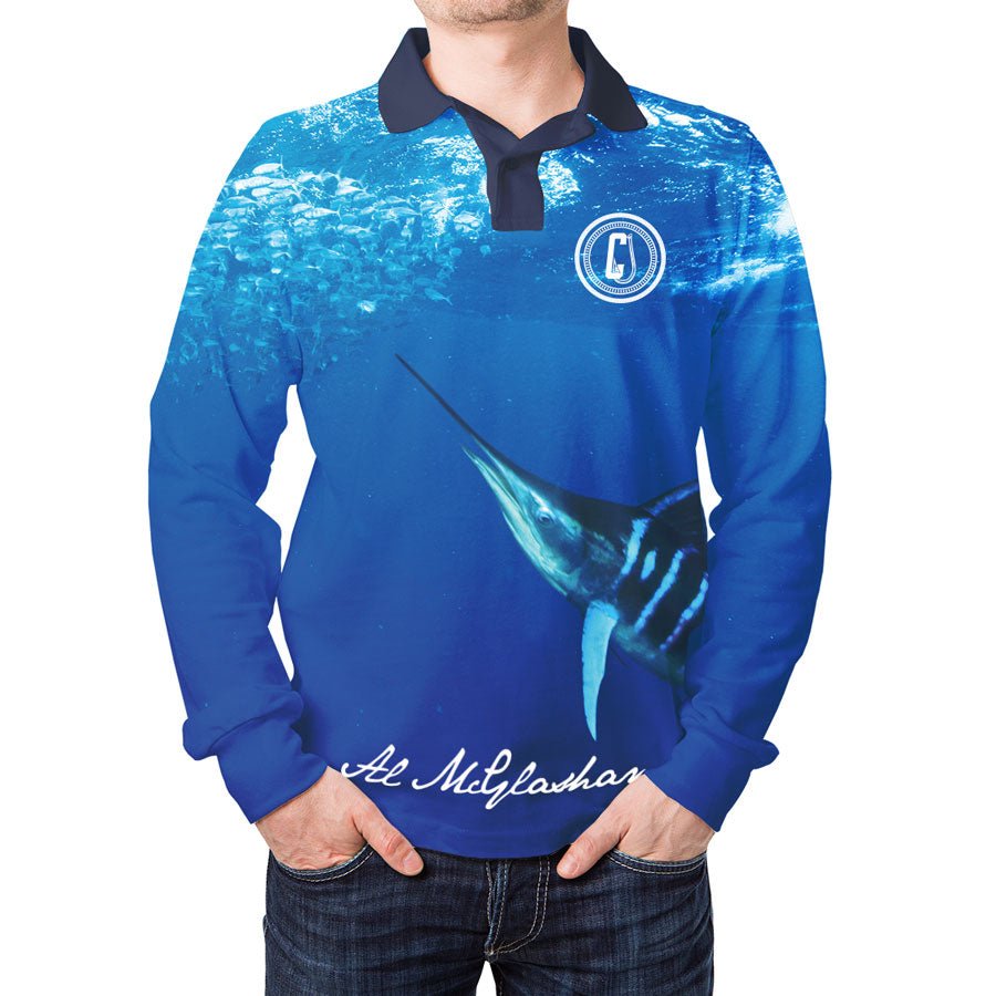 Al McGlashan Striped Marlin Fishing Shirt