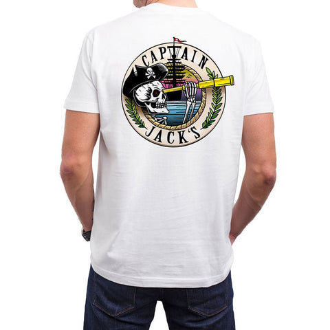 ANCHORED Long Sleeve Navy T-SHIRT