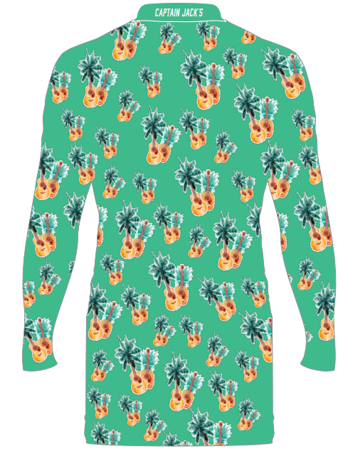 Outdoor Adventure Dress - PALM TREE & PINEAPPLES - Captain Jack's Clothing Co