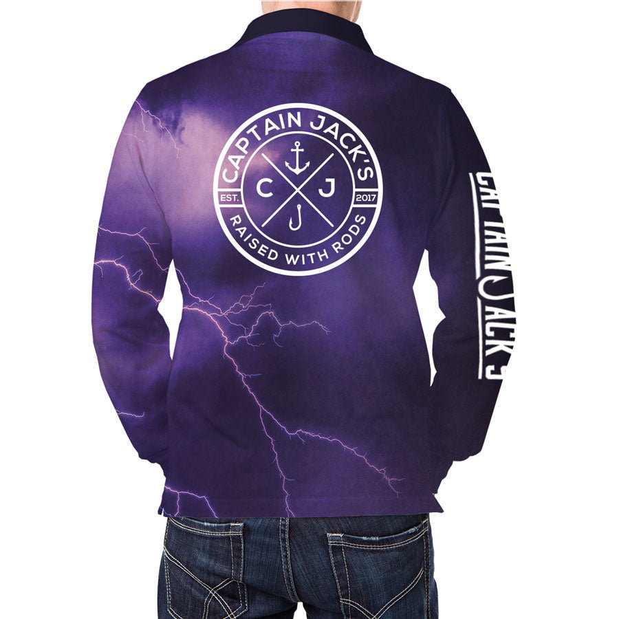 Outdoor Adventure / Fishing Shirt - CAPTAIN LIGHTNING - Captain Jack's Clothing Co