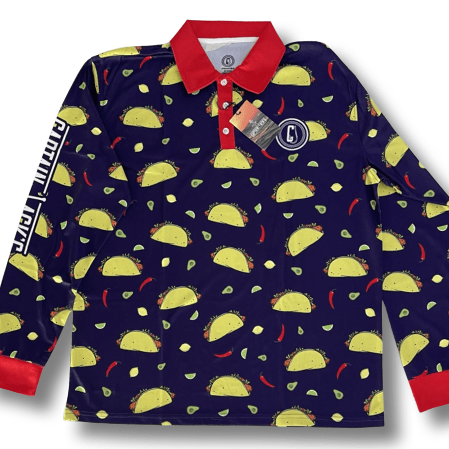 Outdoor Adventure / Fishing Shirt - CAPTAIN TACO - Captain Jack's Clothing Co