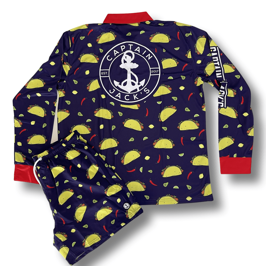 Outdoor Adventure / Fishing Shirt - CAPTAIN TACO - Captain Jack's Clothing Co