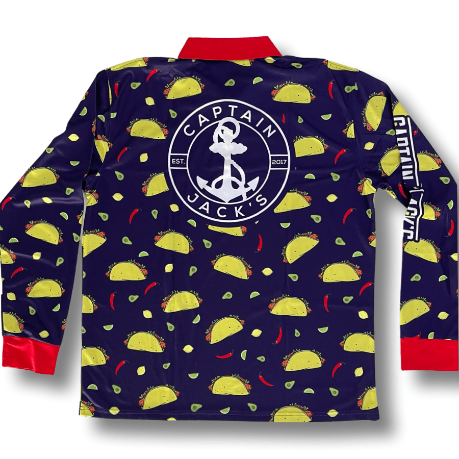 Outdoor Adventure / Fishing Shirt - CAPTAIN TACO - Captain Jack's Clothing Co