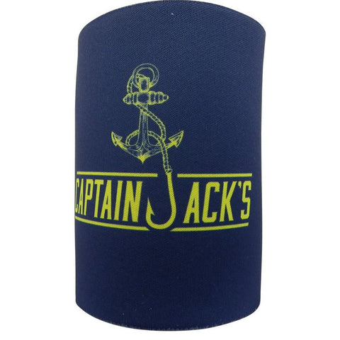 Stubby Cooler - Captain Jack's Black & White