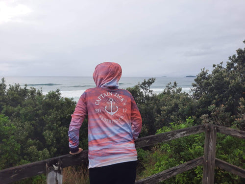 Outdoor Adventure / Fishing Shirt - SUNSET HOODIE