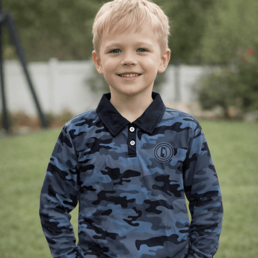Camo Kids Outdoor Shirt - Captain Jack's Clothing Co