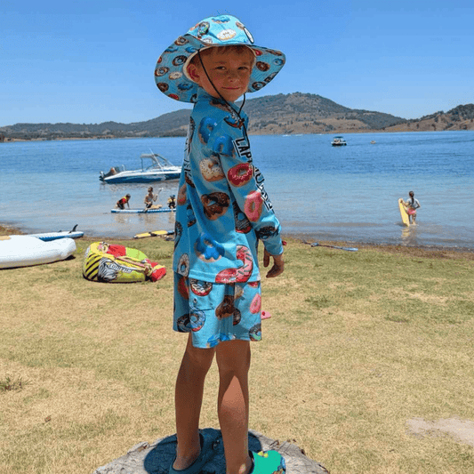 Catchin' Donuts Kids Shirt - Captain Jack's Clothing Co