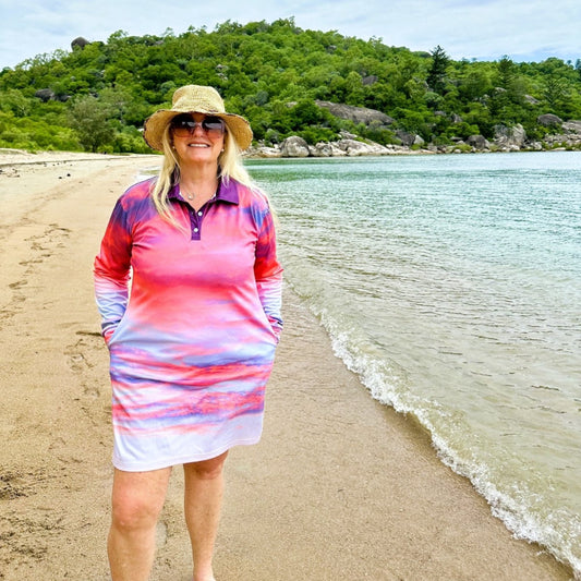 Outdoor Adventure Dress - SUNSET - Captain Jack's Clothing Co