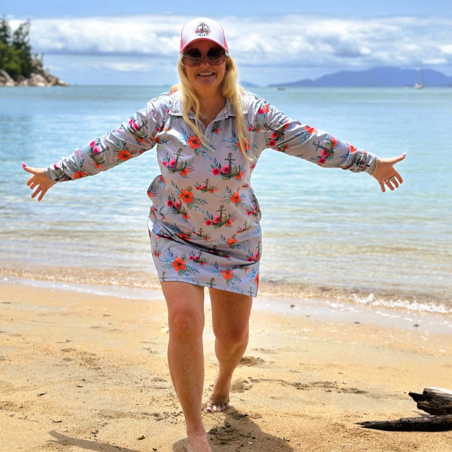 Outdoor Adventure Dress - TROPICANA - Captain Jack's Clothing Co