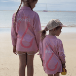 Outdoor Adventure / Fishing Shirt - PINK HOOK & ANCHOR - Captain Jack's Clothing Co