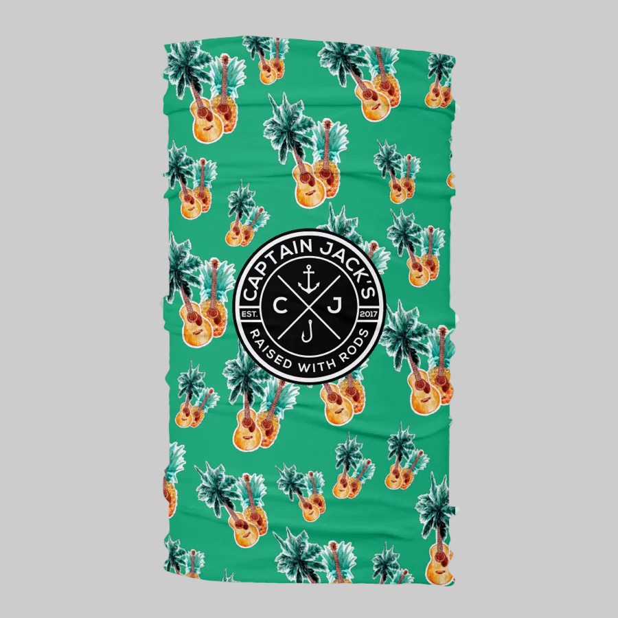 Palm Tree & Pineapple Bandana - Captain Jack's Clothing Co