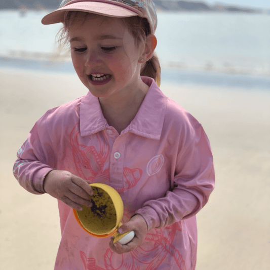 Pink Hook & Anchor Kids Shirt - Captain Jack's Clothing Co