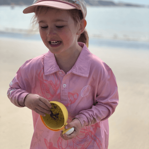 Pink Hook & Anchor Kids Shirt - Captain Jack's Clothing Co