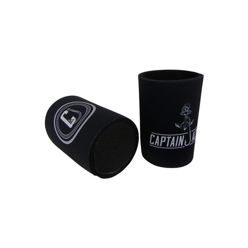 Stubby Cooler - Captain Jack's Black & White