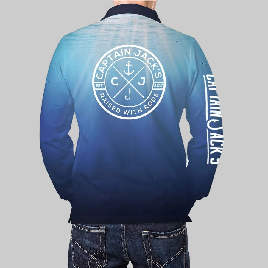 Outdoor Adventure / Fishing Shirt - CAPTAIN DEEP BLUE SEA - Captain Jack's Clothing Co