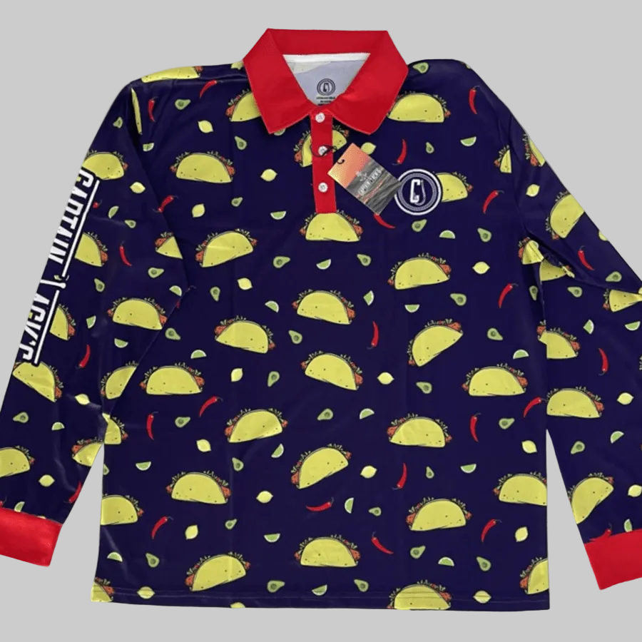 Outdoor Adventure / Fishing Shirt - CAPTAIN TACO - Captain Jack's Clothing Co