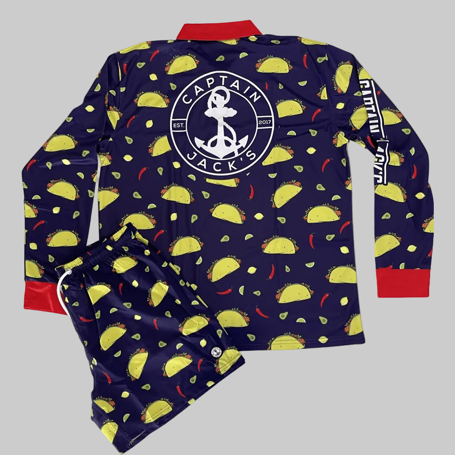 Outdoor Adventure / Fishing Shirt - CAPTAIN TACO - Captain Jack's Clothing Co