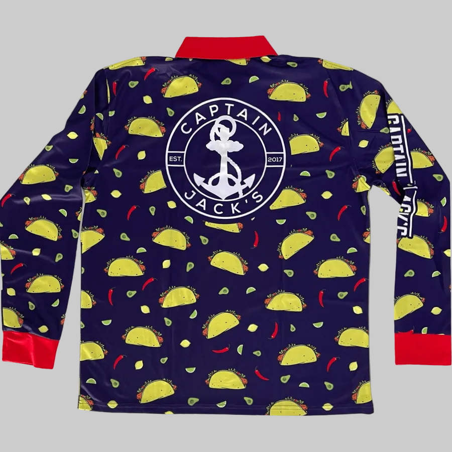 Outdoor Adventure / Fishing Shirt - CAPTAIN TACO - Captain Jack's Clothing Co