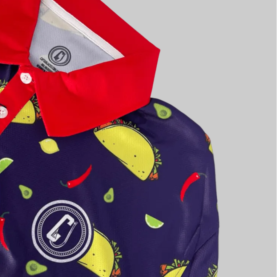 Outdoor Adventure / Fishing Shirt - CAPTAIN TACO - Captain Jack's Clothing Co