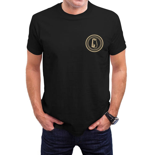 TREASURE Short Sleeve Black/Gold T - SHIRT - Captain Jack's Clothing Co