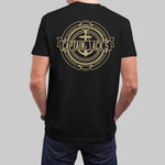 TREASURE Short Sleeve Black/Gold T - SHIRT - Captain Jack's Clothing Co